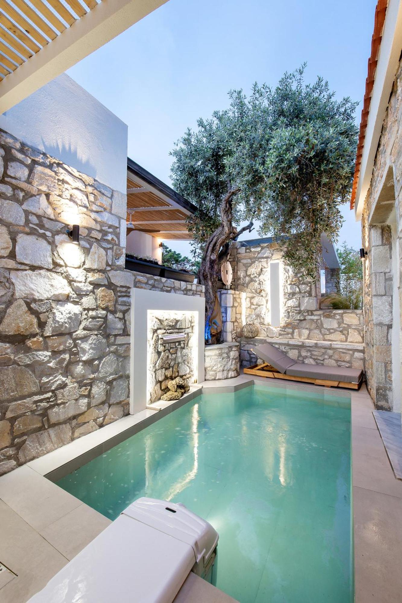 Stone House Maria Villa Skála Marión Екстериор снимка