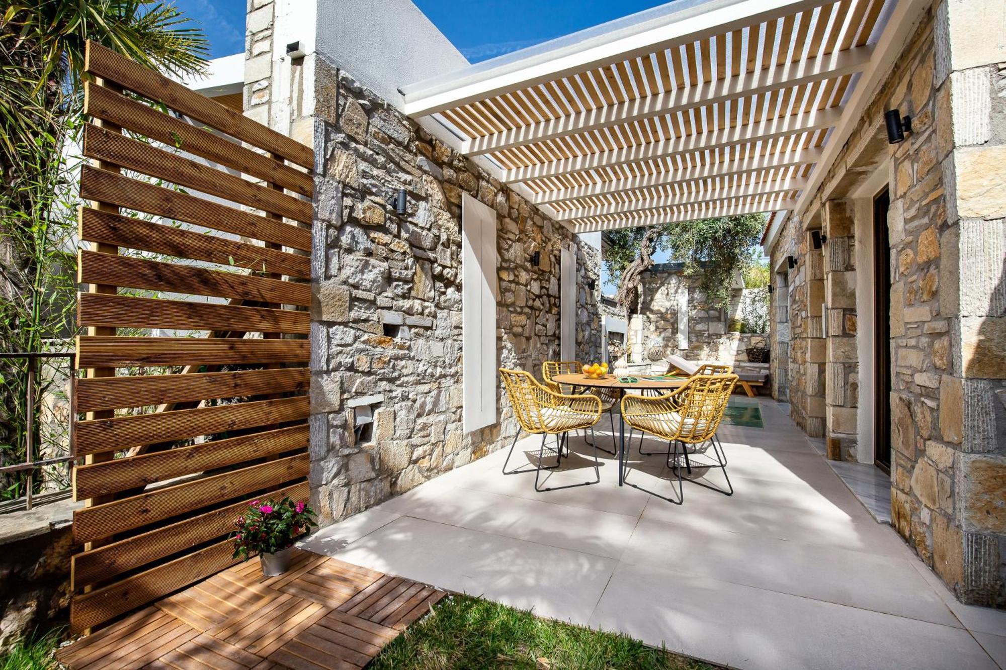 Stone House Maria Villa Skála Marión Екстериор снимка