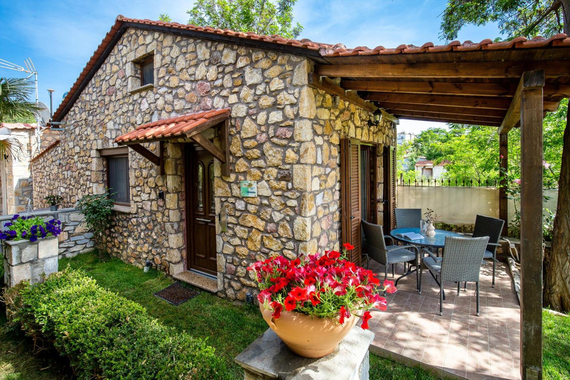 Stone House Maria Villa Skála Marión Екстериор снимка