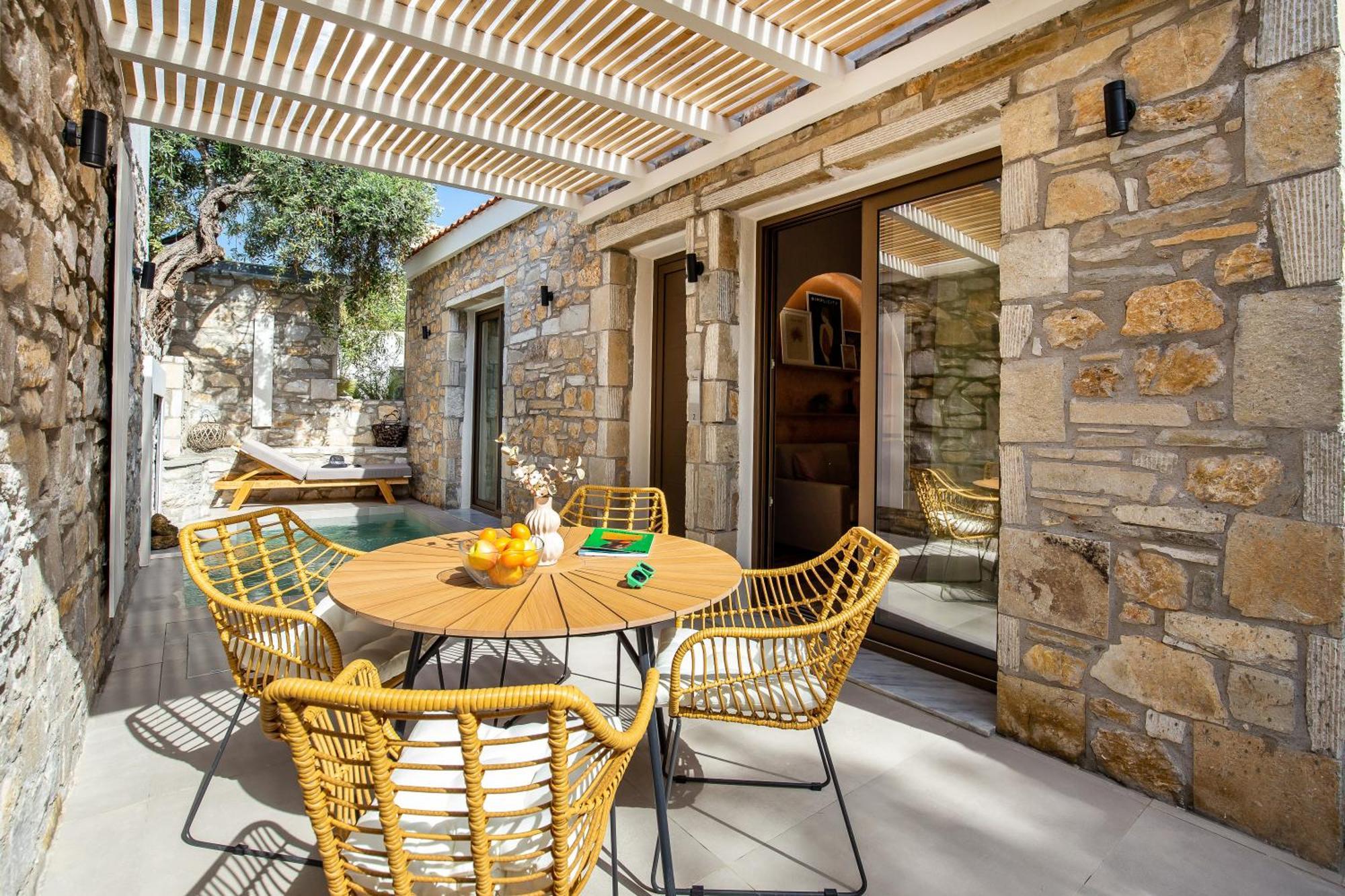 Stone House Maria Villa Skála Marión Екстериор снимка