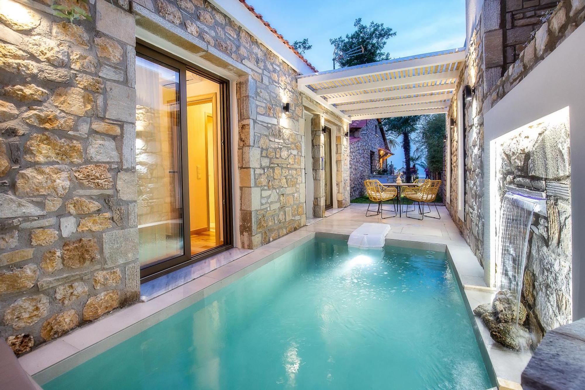 Stone House Maria Villa Skála Marión Екстериор снимка